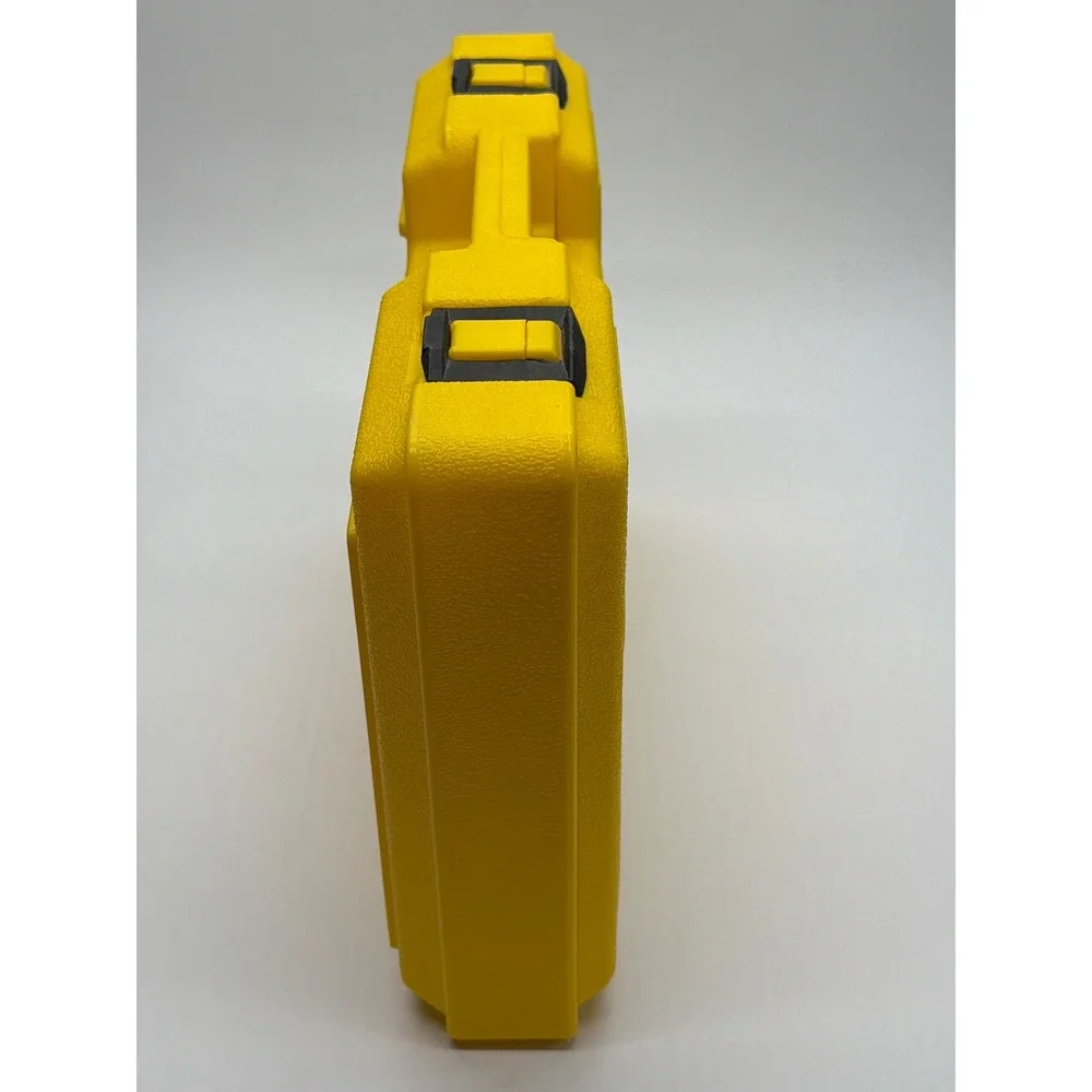 Vintage 1983 Fisher-Price Construx Yellow Hard Plastic Storage Carrying Case USA